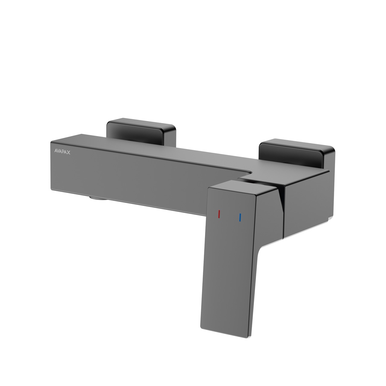 AVAPAX VELLANO Bateria prysznicowa gun metal
