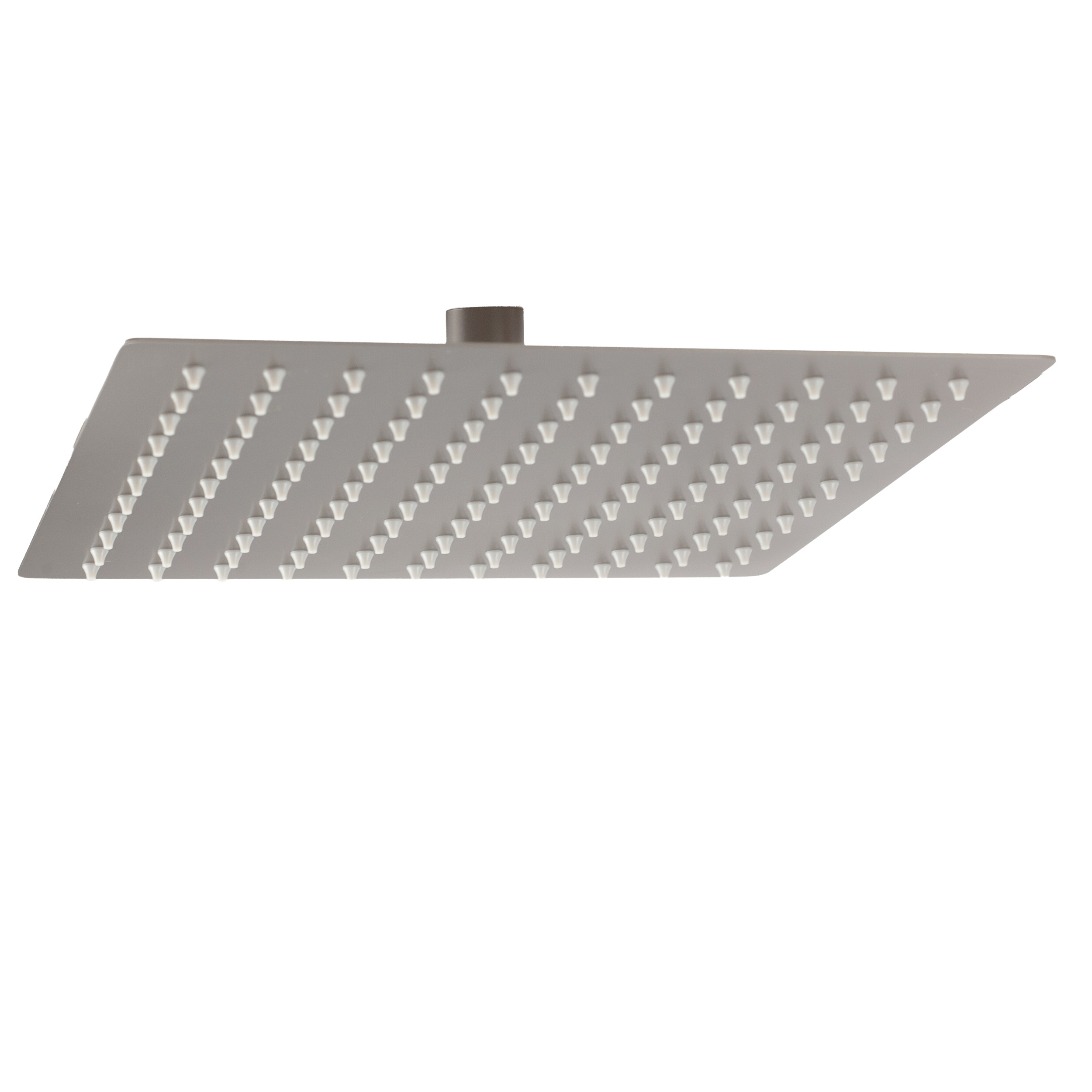AVAPAX CUBE Głowica deszczowni kwadratowa stal nierdzewna 25 x 25 cm gun metal