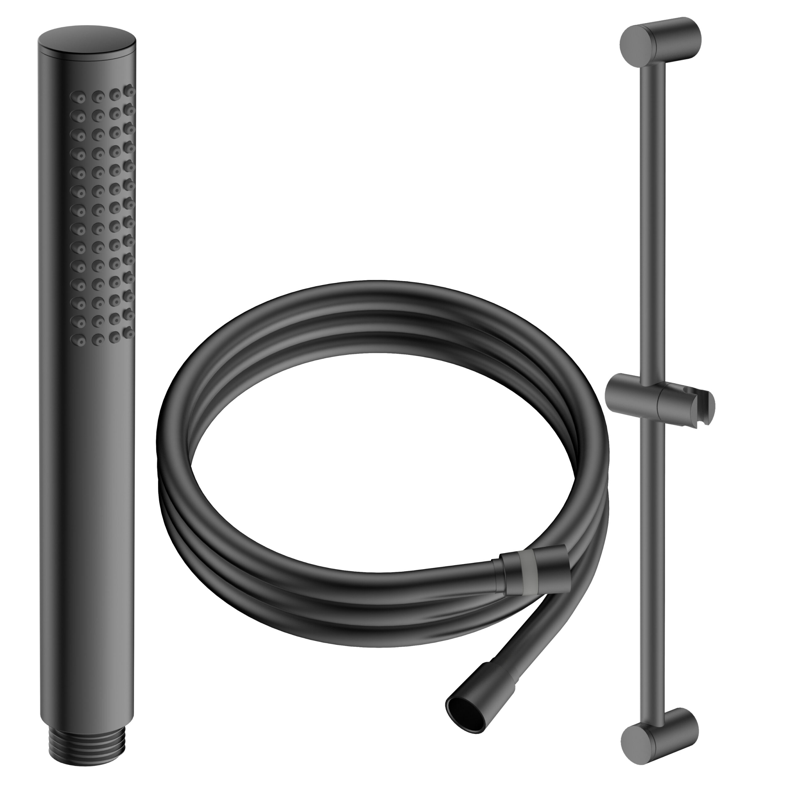AVAPAX ULTIMATE Zestaw prysznicowy 1-funkcyjny z drążkiem gun metal