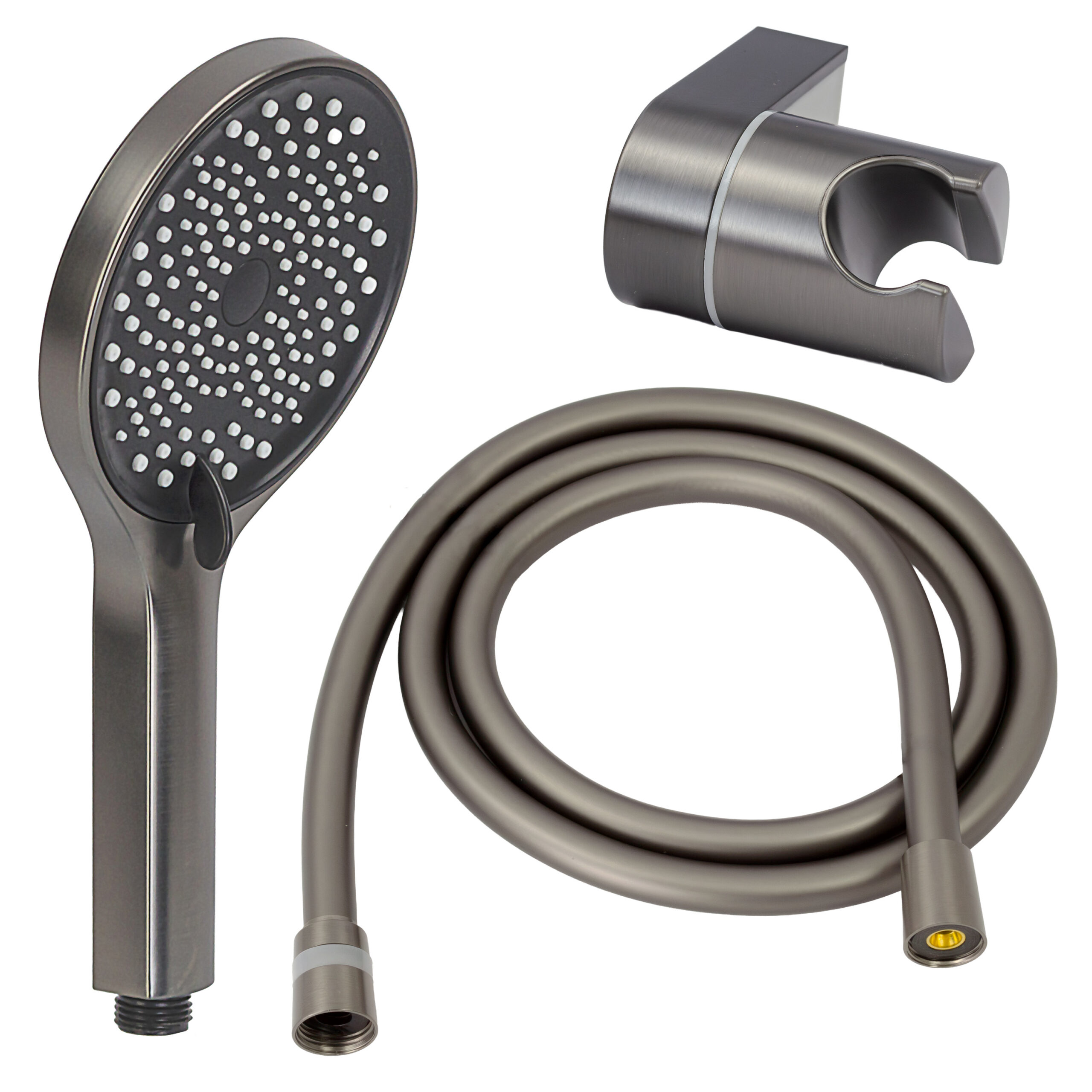 AVAPAX ULTIMATE Zestaw prysznicowy 3-funkcyjny punktowy gun metal