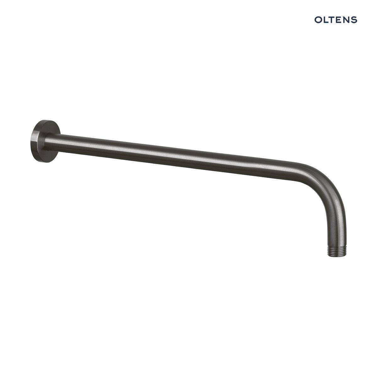 Oltens Lagan ramię deszczownicy 40 cm okrągłe grafit