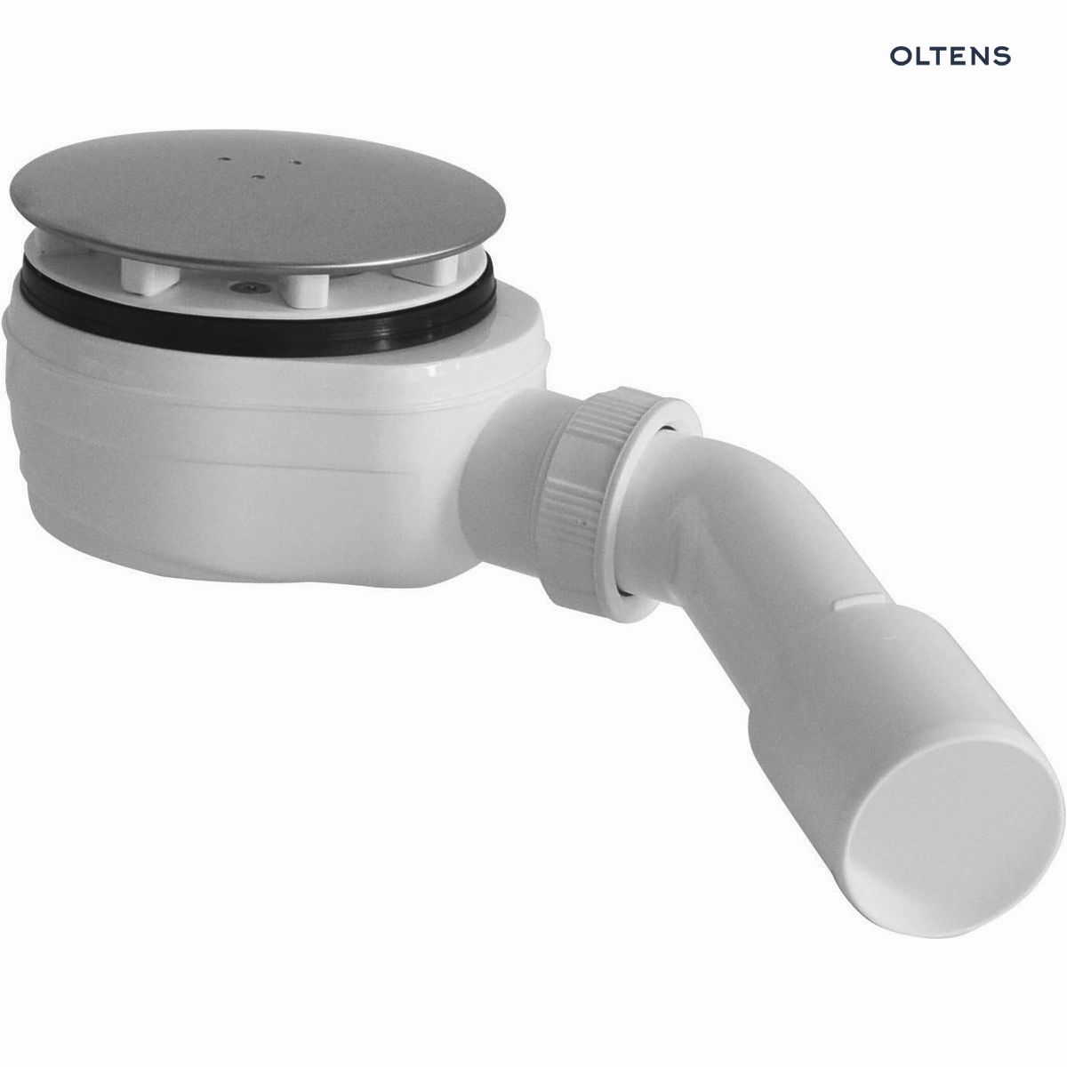Oltens Pite Turbo syfon do brodzika 90 mm plastikowy chrom