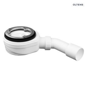 Oltens Pite Turbo syfon do brodzika 90 mm bez pokrywy z metalową flanszą