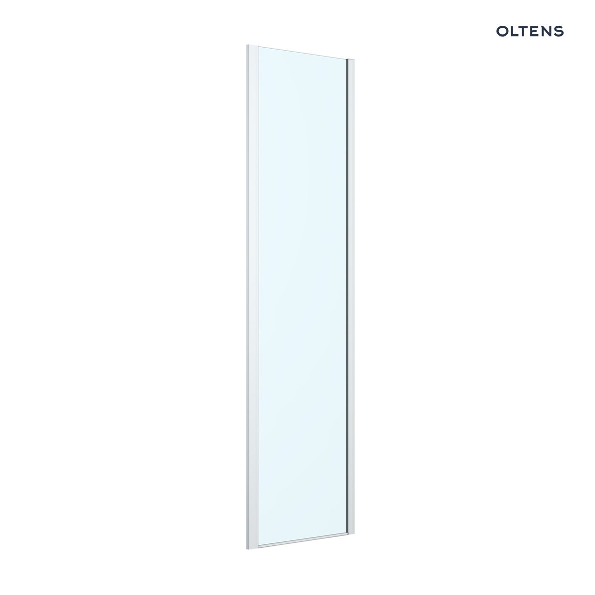 Oltens Breda ścianka prysznicowa 80 cm boczna chrom/szkło przezroczyste