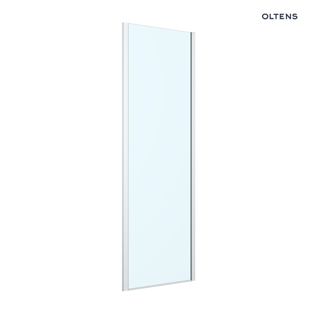 Oltens Breda ścianka prysznicowa 90 cm boczna chrom/szkło przezroczyste