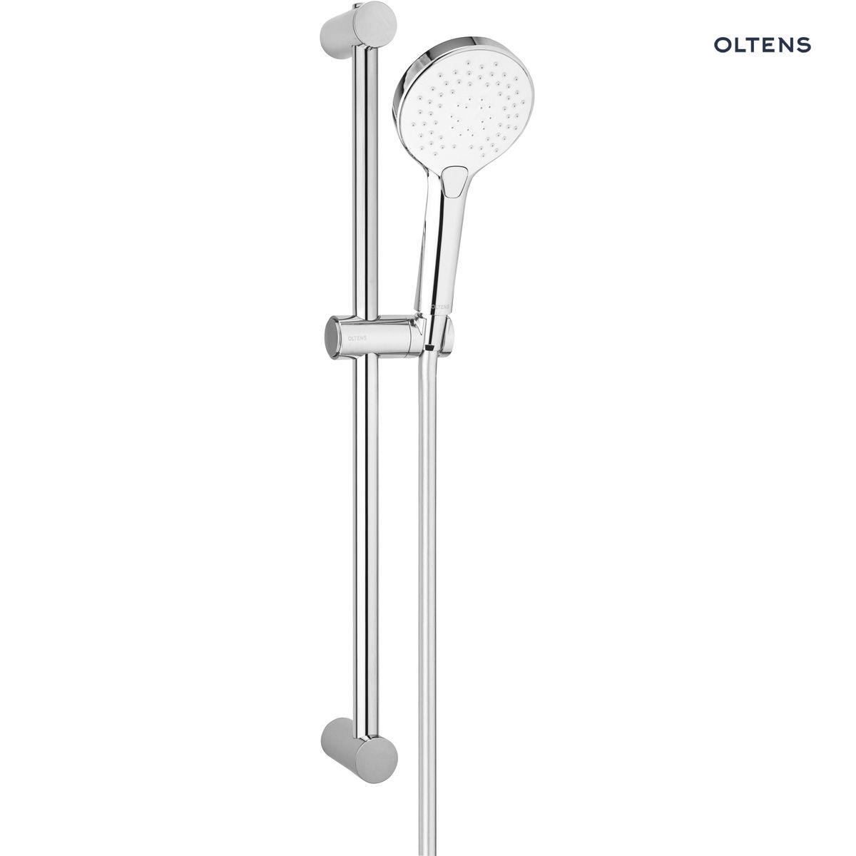 Oltens Driva EasyClick Alling 60 zestaw prysznicowy chrom/biały