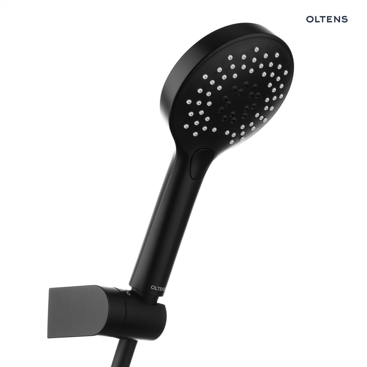 Oltens Driva EasyClick Gide zestaw prysznicowy czarny mat