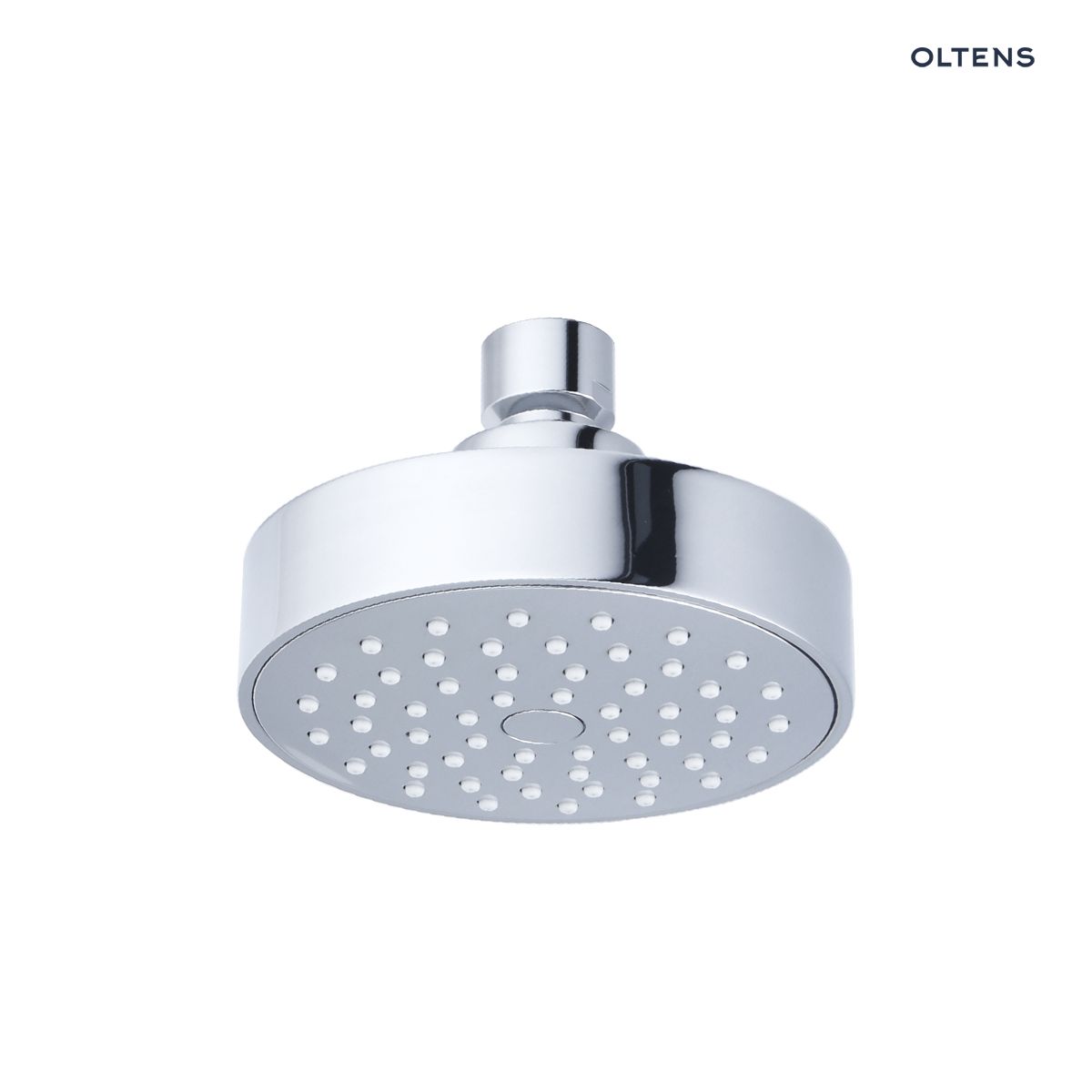 Oltens Skvett deszczownica okrągła 10,5 cm chrom