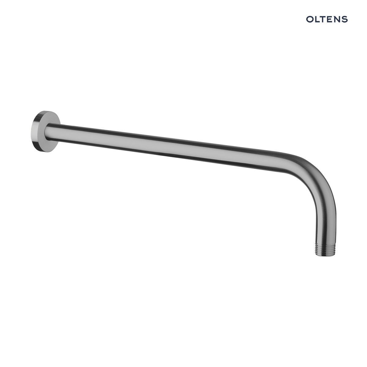 Oltens Lagan ramię deszczownicy 40 cm okrągłe nikiel