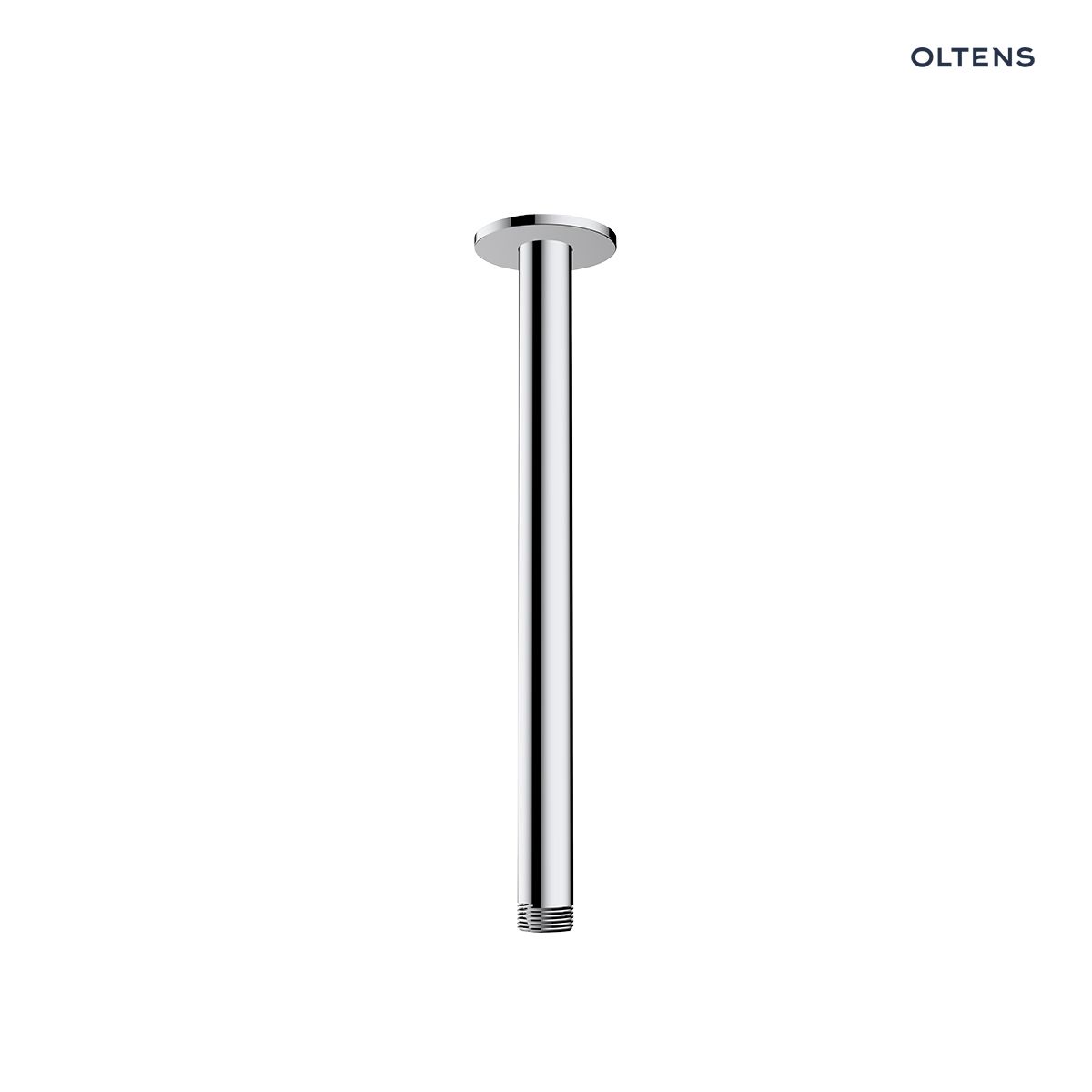 Oltens Aera ramię prysznicowe sufitowe 25 cm chrom