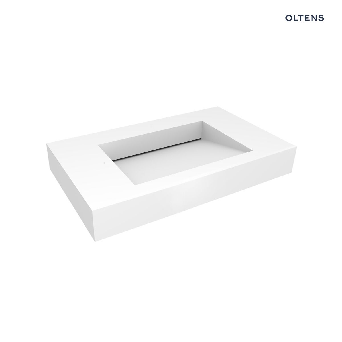 Oltens Stila umywalka 100x45 cm ścienna LavaForm biały mat