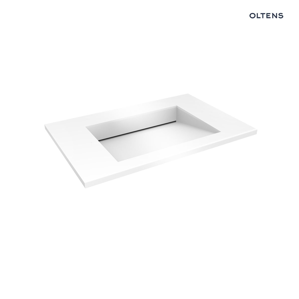 Oltens Stila umywalka 90x45 cm meblowa LavaForm biały mat