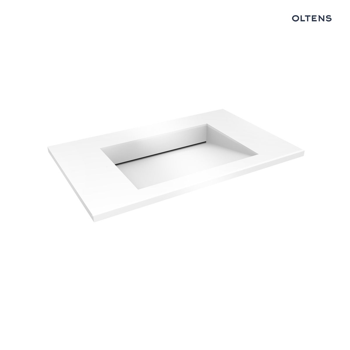 Oltens Stila umywalka 100x45 cm meblowa LavaForm biały mat