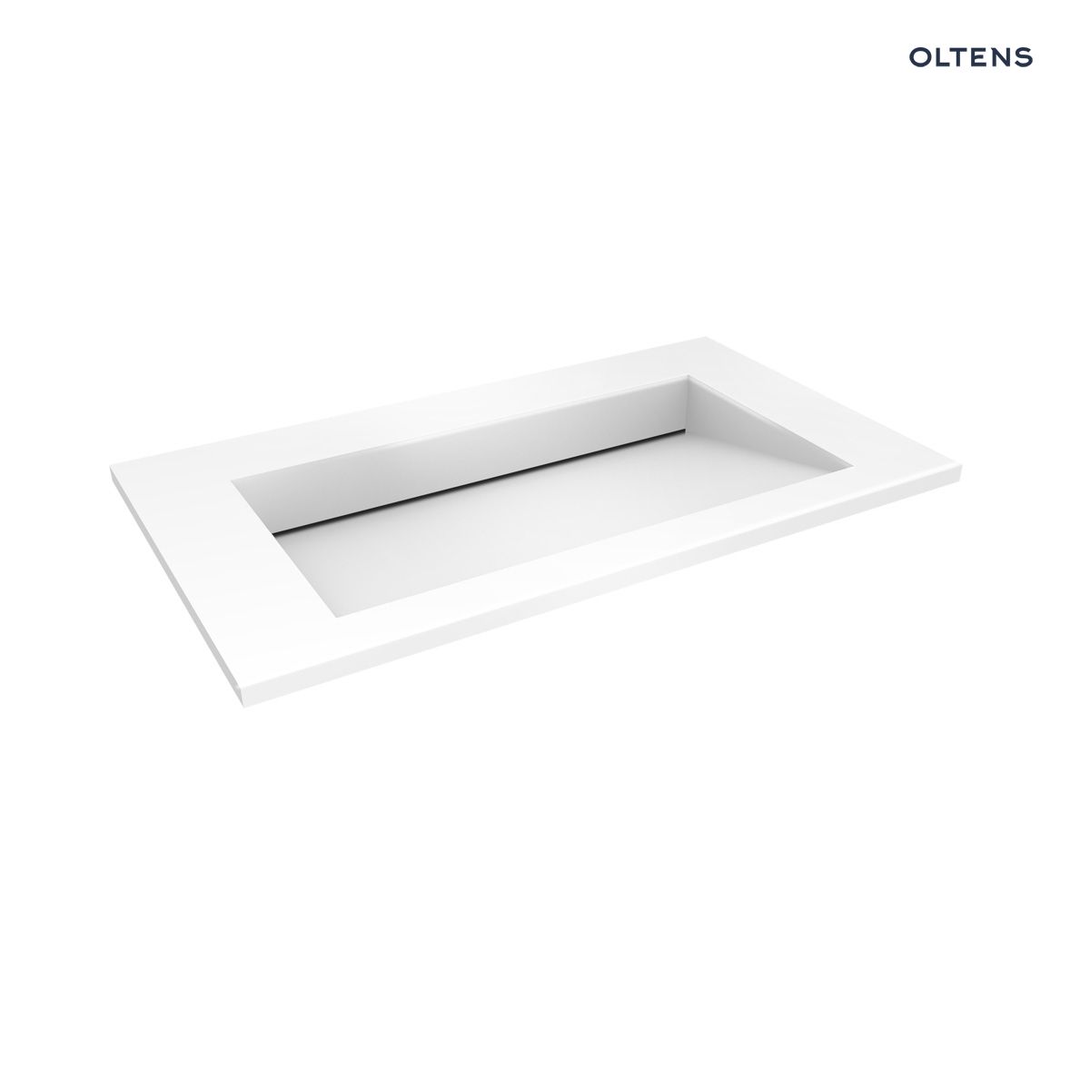 Oltens Stila umywalka 120x45 cm meblowa LavaForm biały mat
