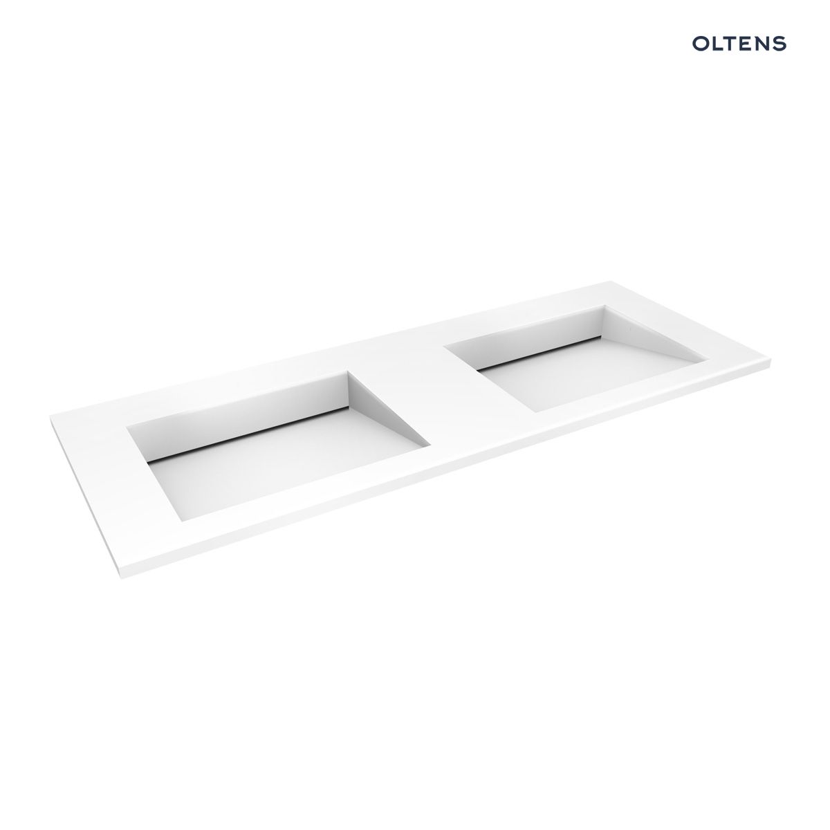 Oltens Stila umywalka 120x45 cm meblowa LavaForm biały mat