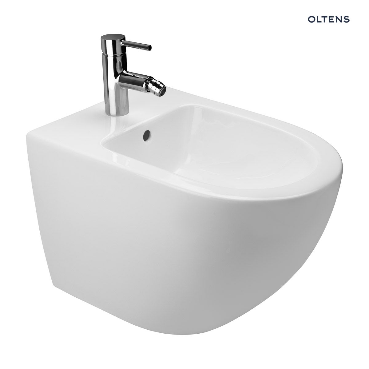Oltens Hamnes bidet wiszący biały