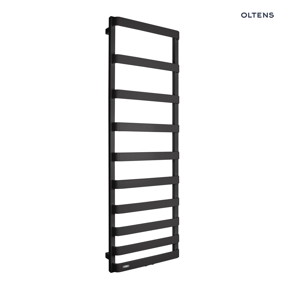 Oltens Varme grzejnik łazienkowy 151x50 cm czarny mat