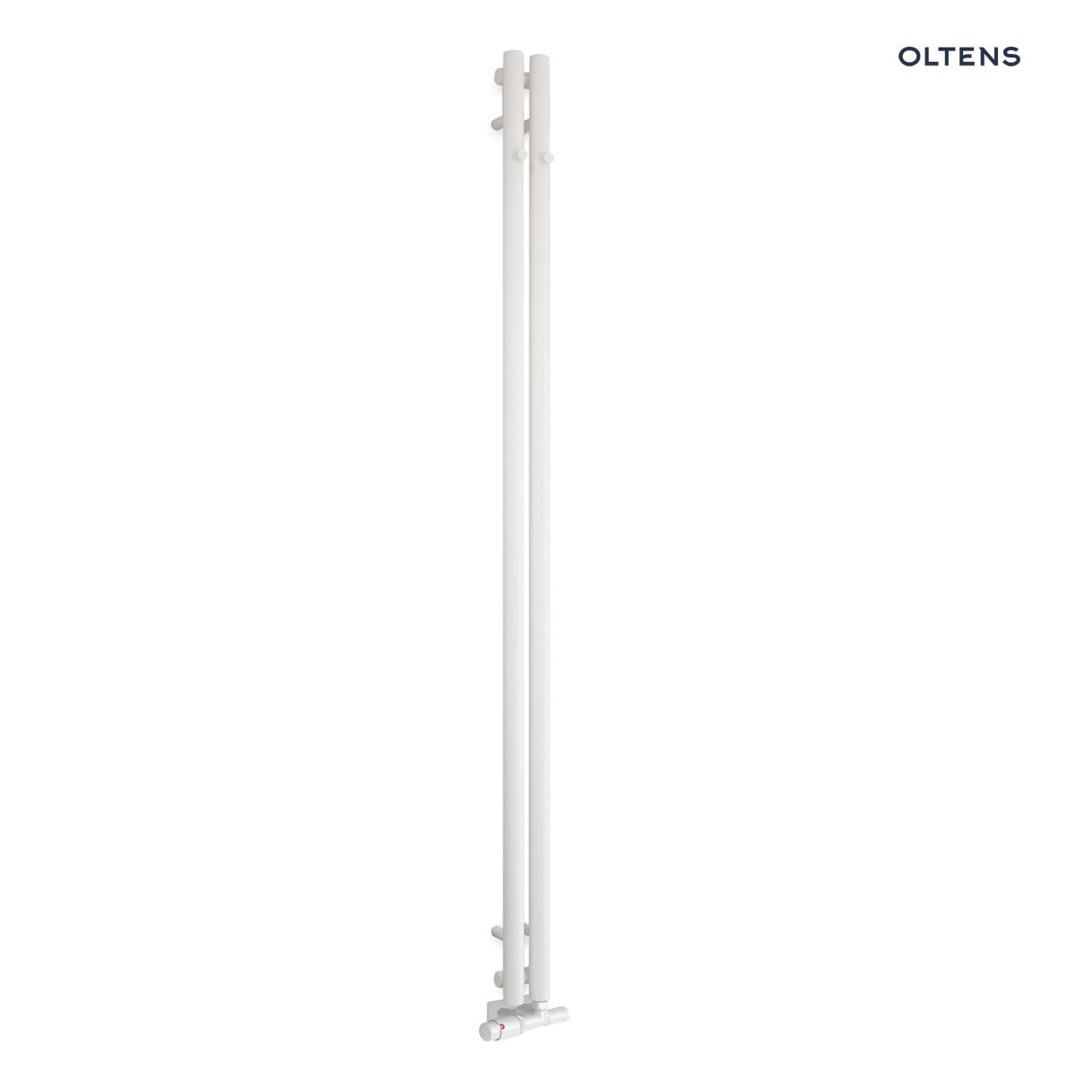 Oltens Stang grzejnik łazienkowy 180x9,5 cm biały