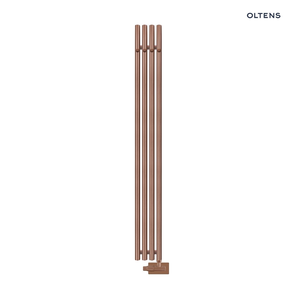 Oltens Stang grzejnik łazienkowy 180x20,5 cm miedź szczotkowana
