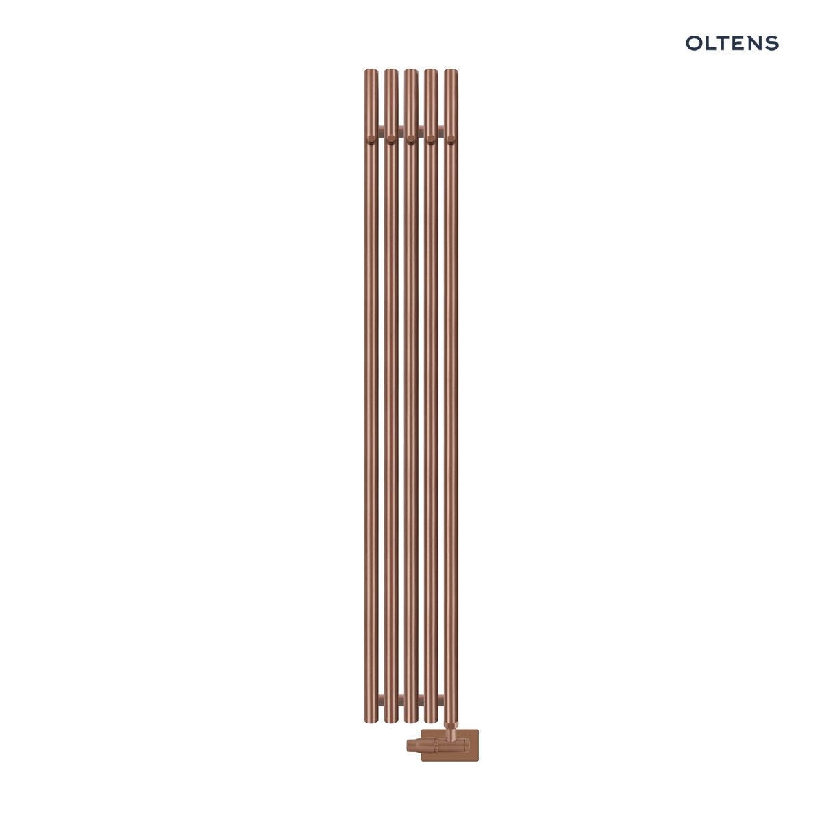 Oltens Stang grzejnik łazienkowy 180x26 cm miedź szczotkowana