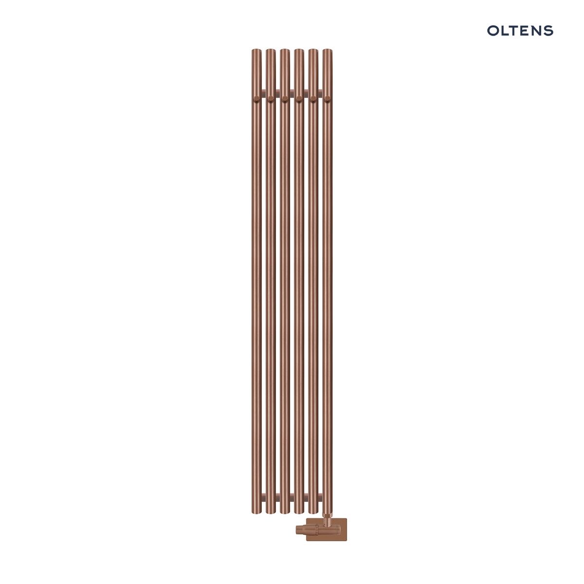 Oltens Stang grzejnik łazienkowy 180x31,5 cm miedź szczotkowana