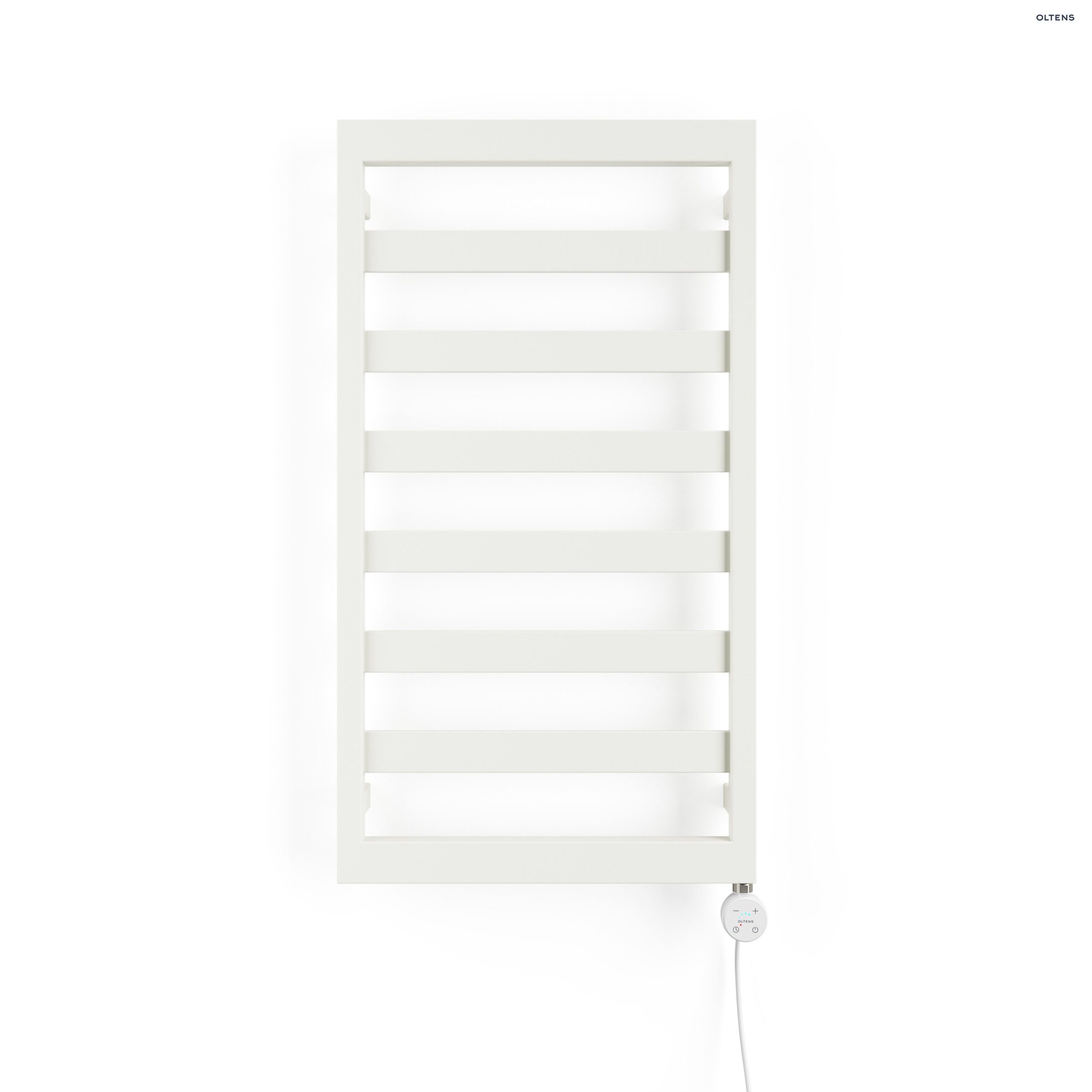 Oltens Benk (e) grzejnik łazienkowy 91x50 cm elektryczny biały