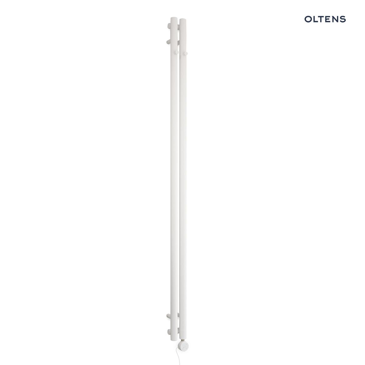 Oltens Stang (e) grzejnik łazienkowy 180x9,5 cm elektryczny biały