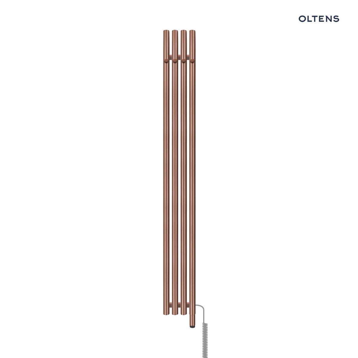 Oltens Stang (e) grzejnik elektryczny 180x20,5 cm miedź szczotkowana