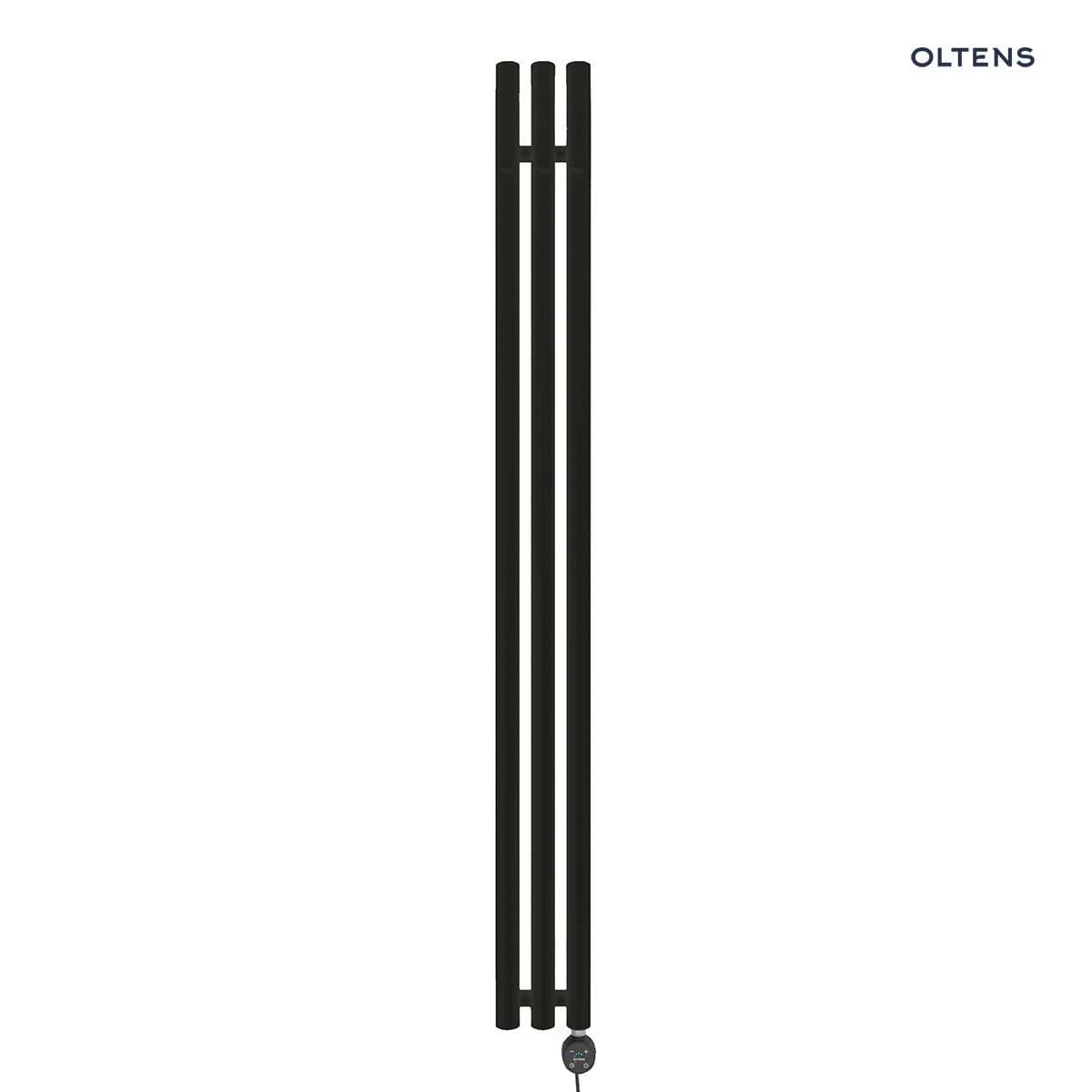Oltens Stang (e) grzejnik łazienkowy 150x15 cm czarny