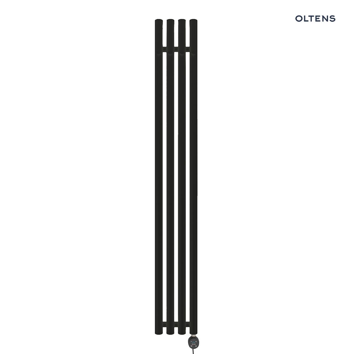Oltens Stang (e) grzejnik elektryczny 150x20,5 cm czarny mat