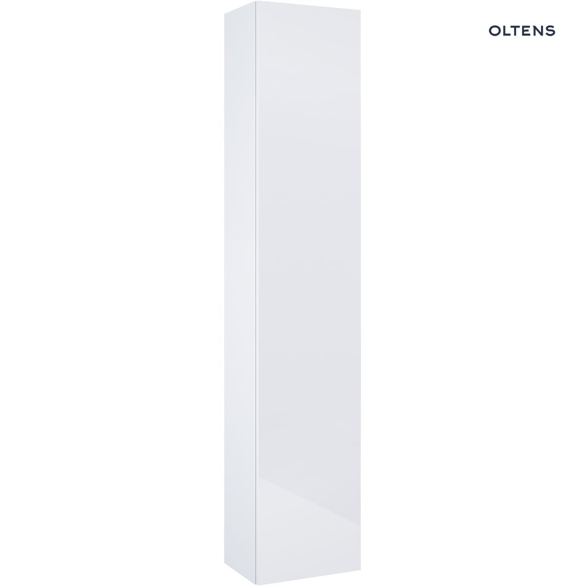 Oltens Vernal szafka 160 cm boczna wisząca biały połysk