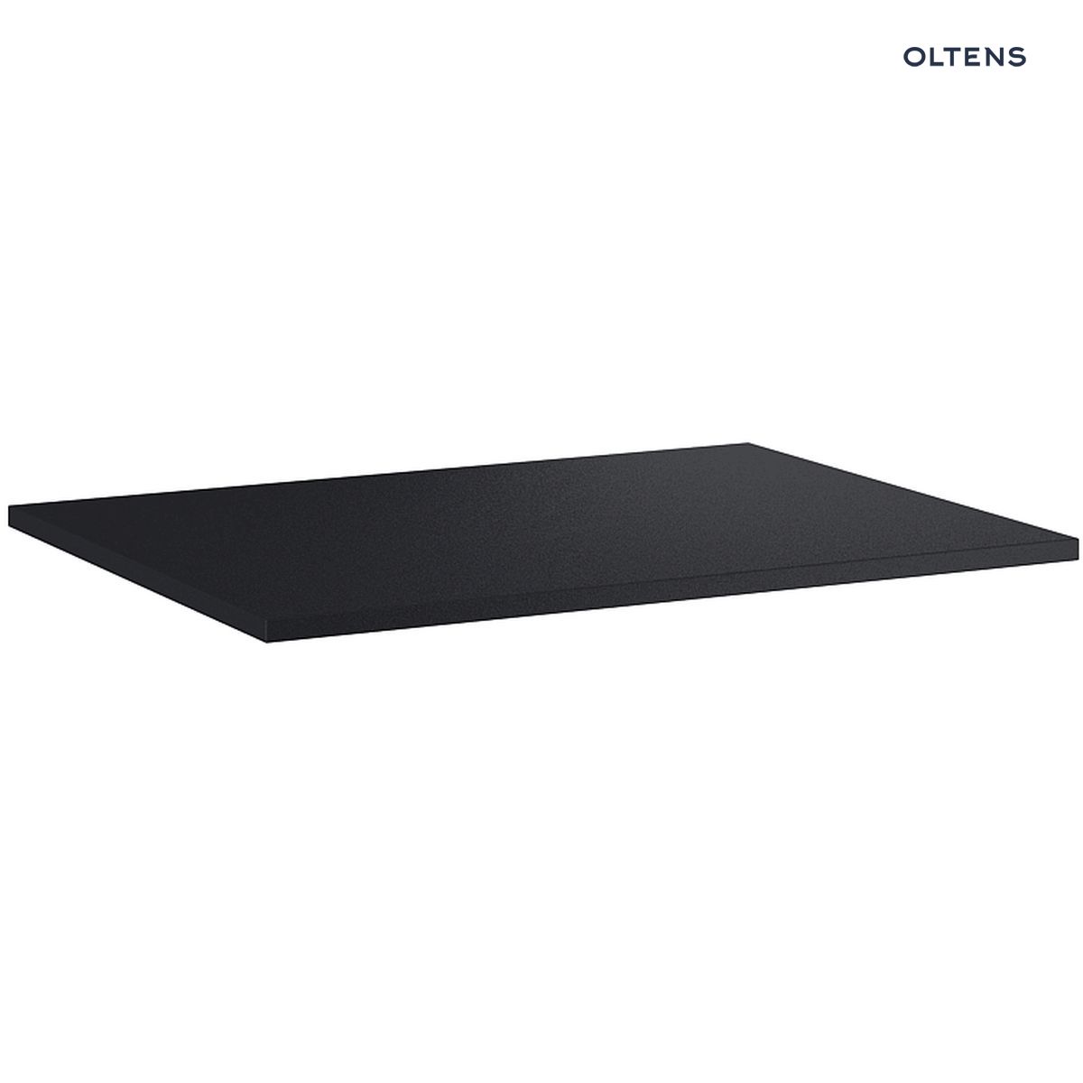 Oltens Vernal blat 60 cm naszafkowy slim czarny mat
