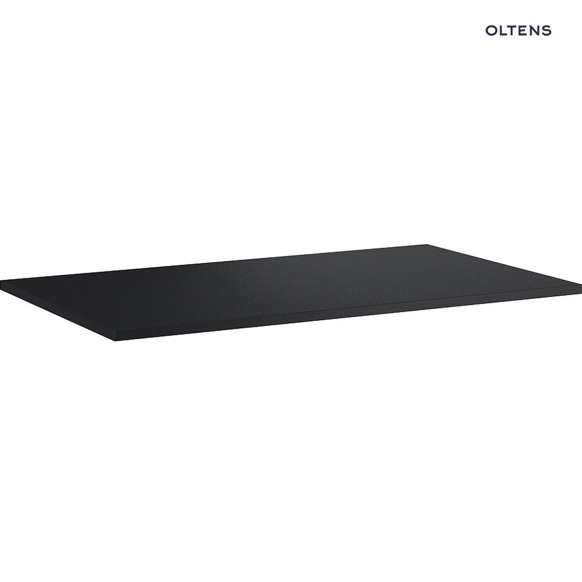 Oltens Vernal blat 80 cm naszafkowy slim czarny mat