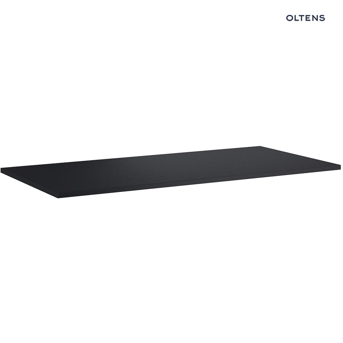 Oltens Vernal blat 100 cm naszafkowy slim czarny mat