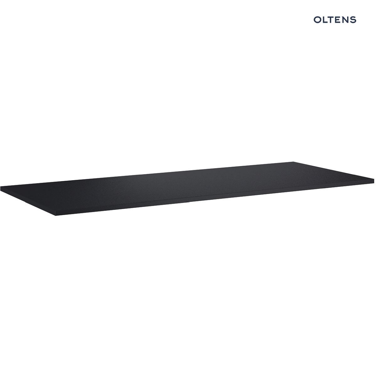 Oltens Vernal blat 120 cm naszafkowy slim czarny mat