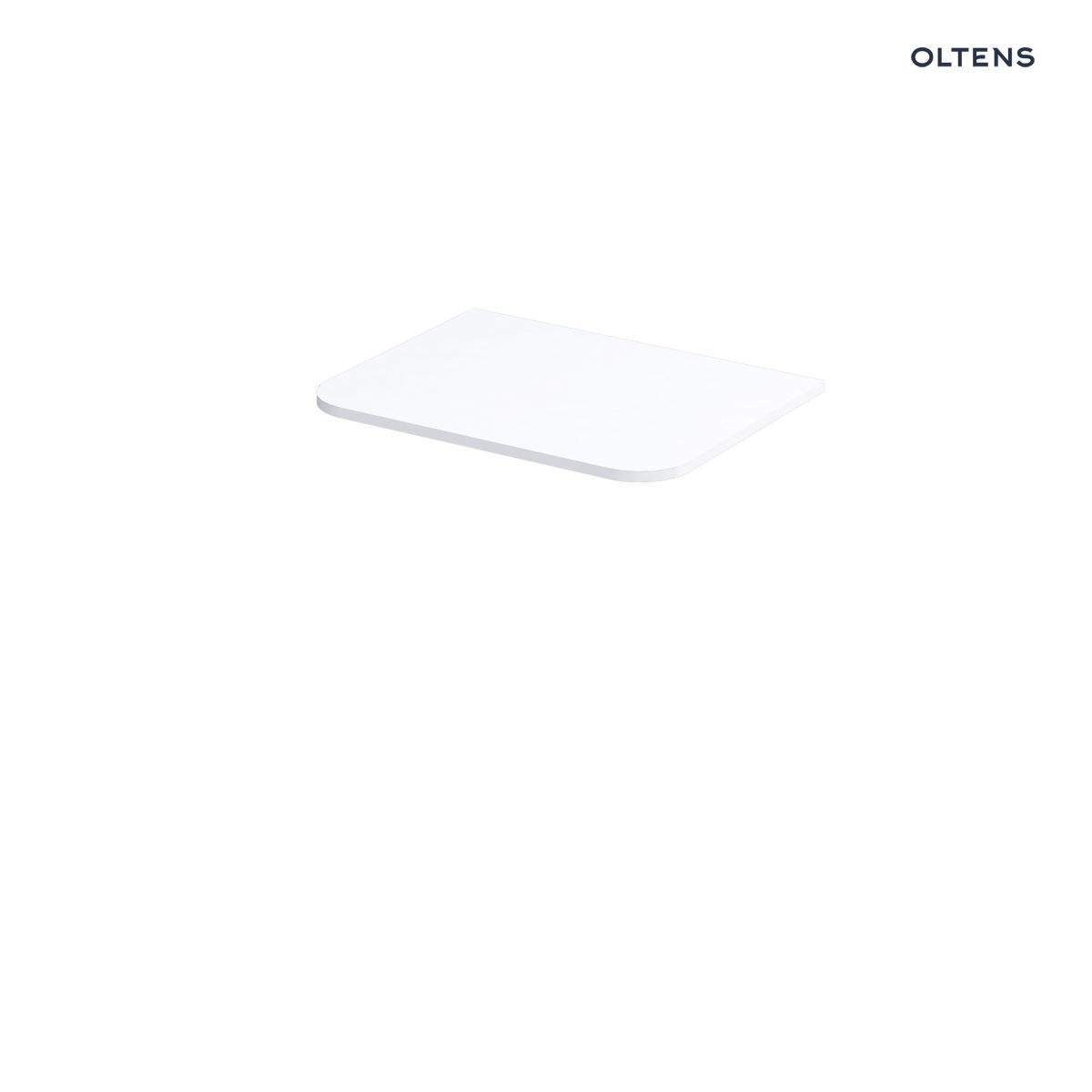 Oltens Hamnes blat naszafkowy 60 cm biały mat