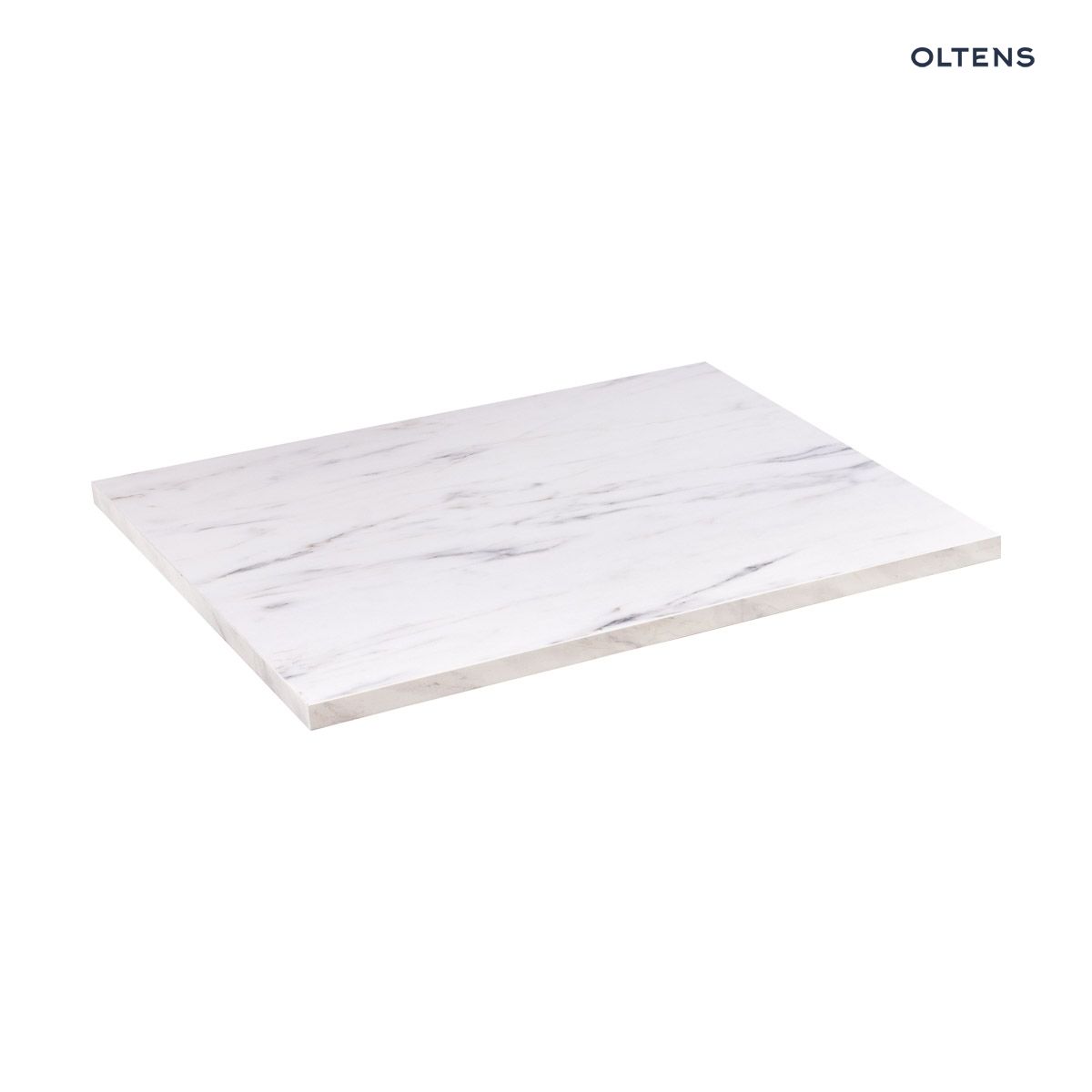 Oltens Tera blat naszafkowy 60 cm jasny marmur