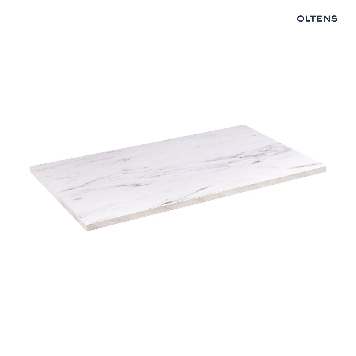 Oltens Tera blat naszafkowy 80 cm jasny marmur