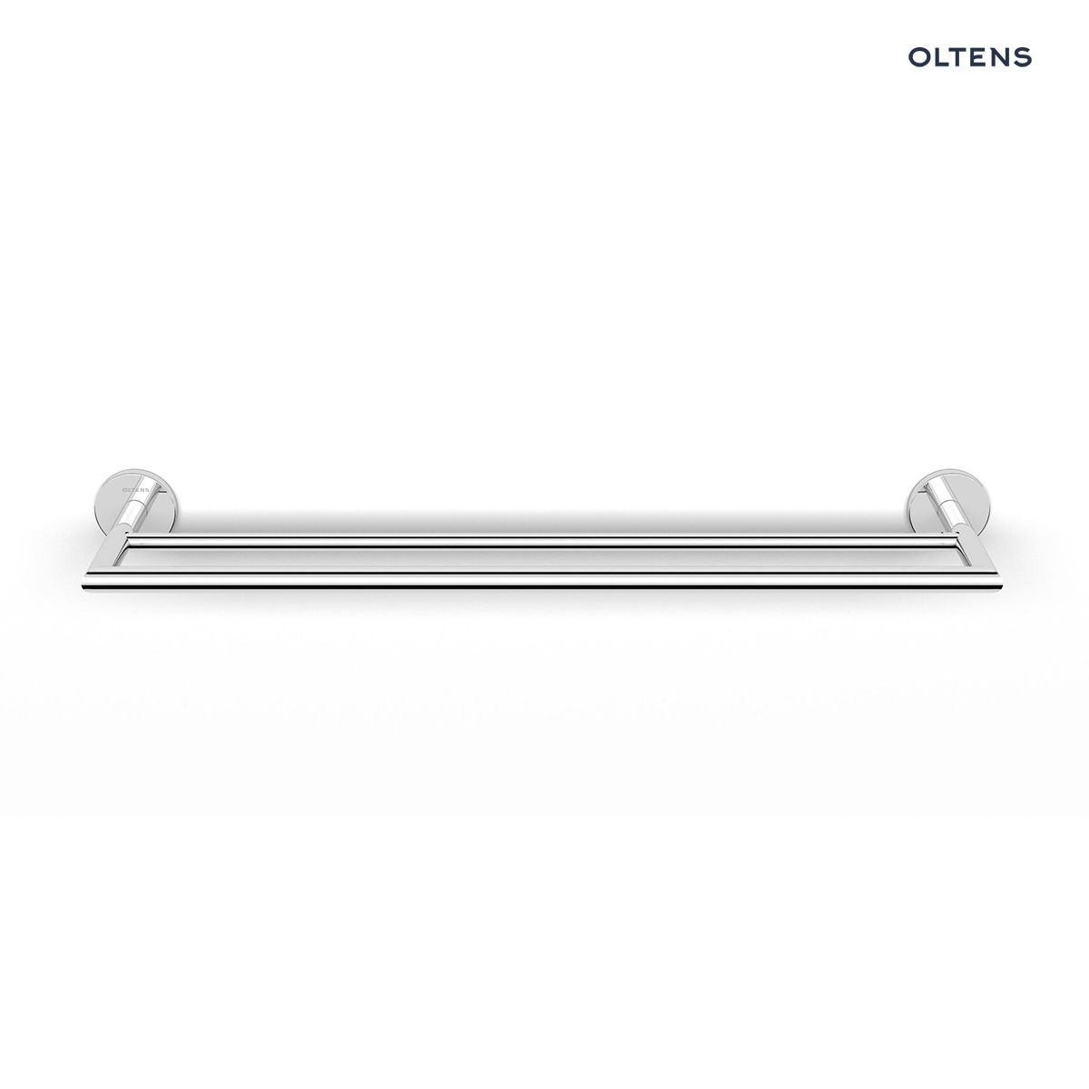 Oltens Gulfoss wieszak na ręcznik 60 cm podwójny chrom