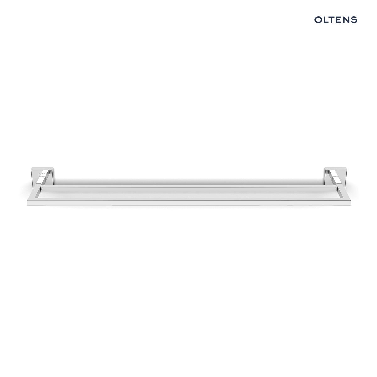 Oltens Tved wieszak na ręcznik 60 cm podwójny chrom