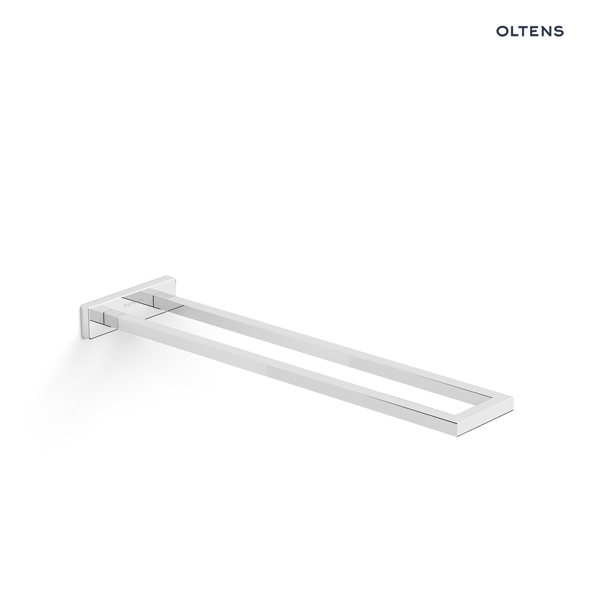 Oltens Tved wieszak na ręcznik 40 cm podwójny chrom