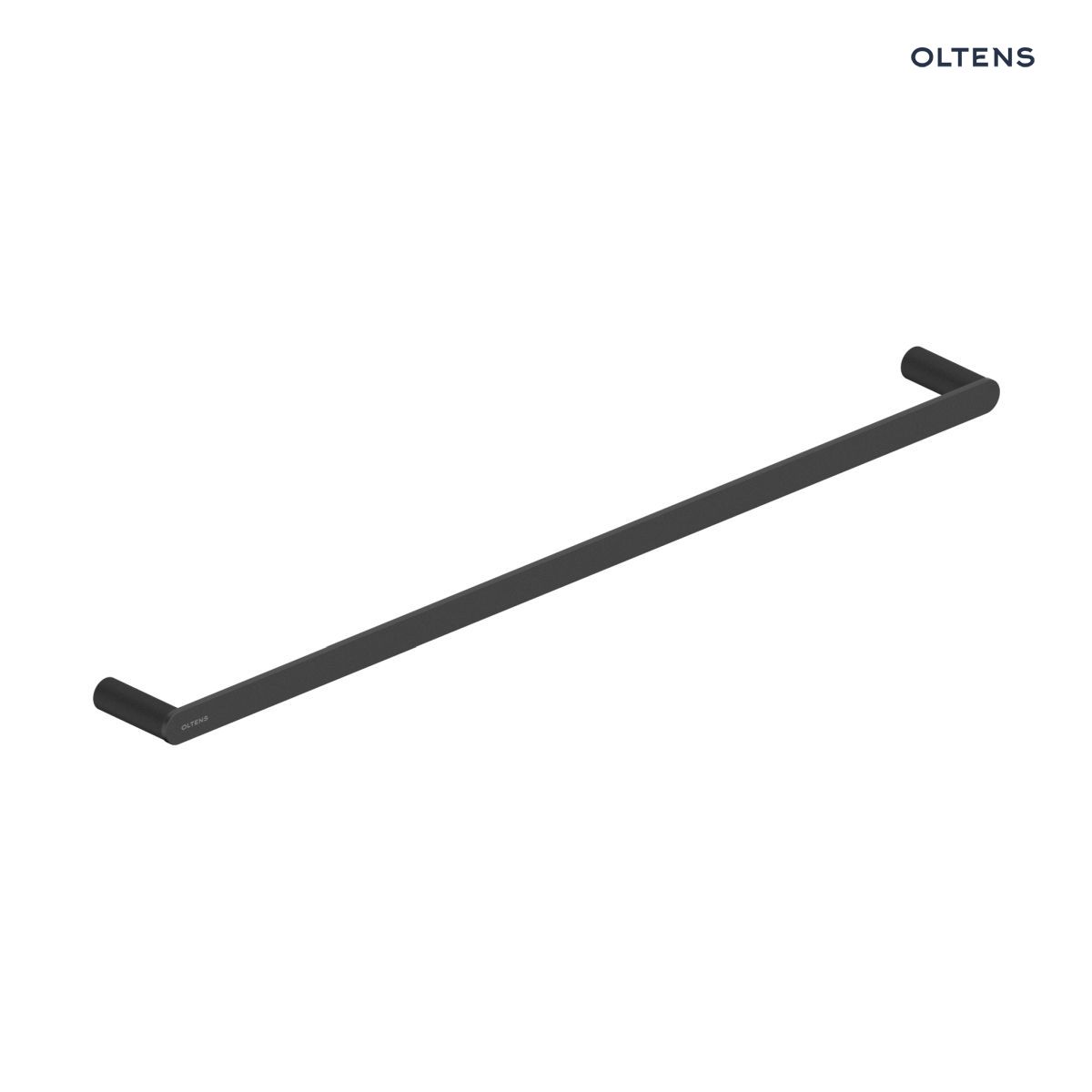 Oltens Hamnes wieszak na ręcznik 60 cm czarny mat