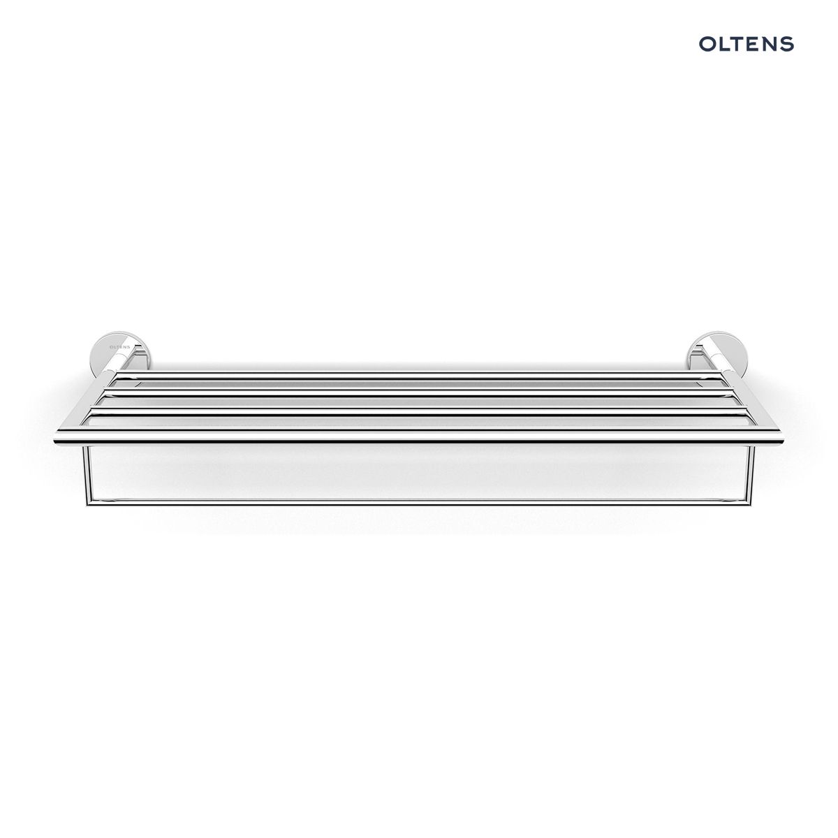 Oltens Gulfoss wieszak na ręcznik 60 cm z półką chrom