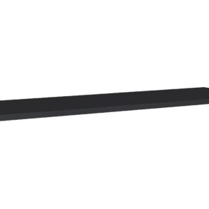 Oltens Vernal blat 160 cm naszafkowy slim czarny mat