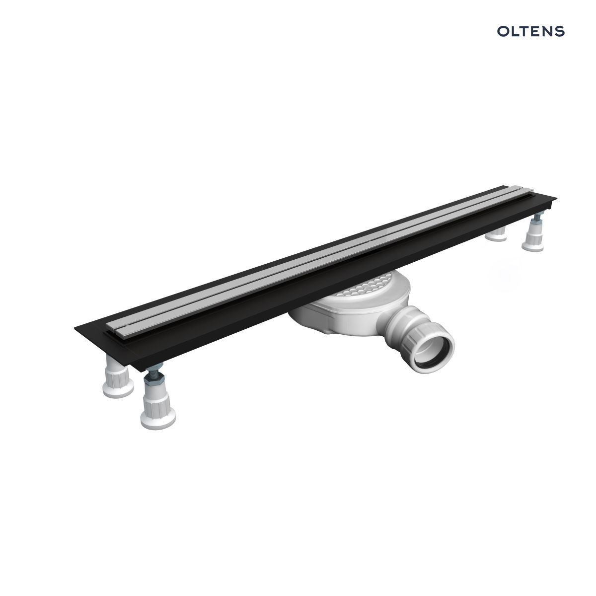 Oltens Langan Slim odpływ prysznicowy liniowy 60 cm chrom/stal nierdzewna