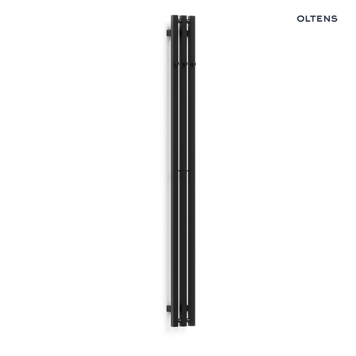 Oltens Stang (S) grzejnik łazienkowy 180x13 cm czarny mat