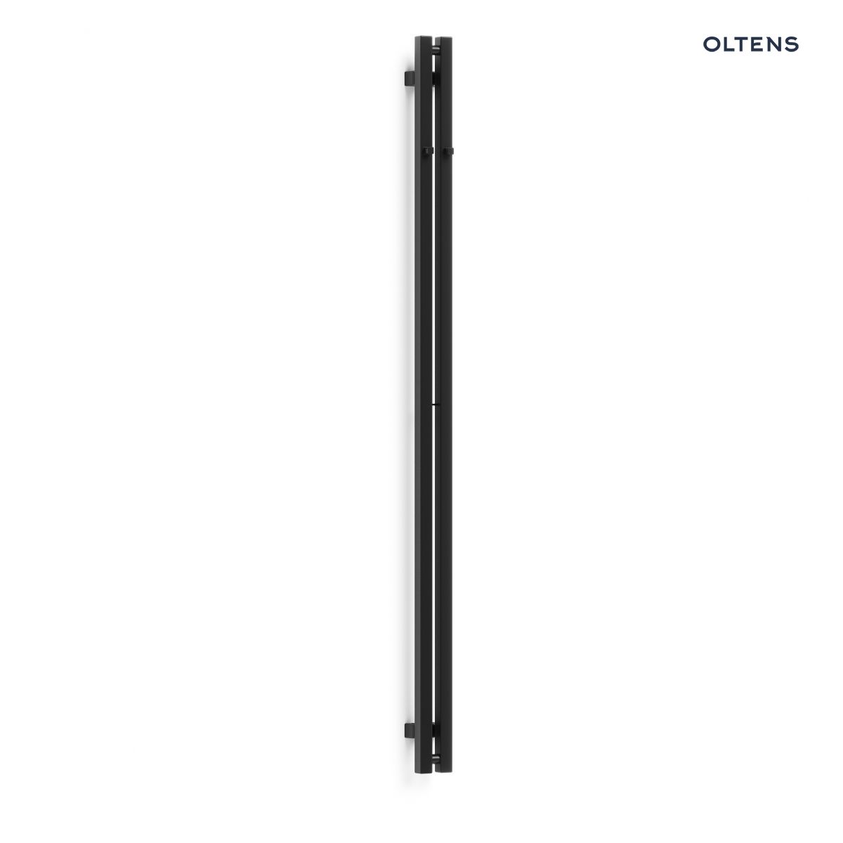 Oltens Stang (S) grzejnik łazienkowy 180x8 cm czarny mat