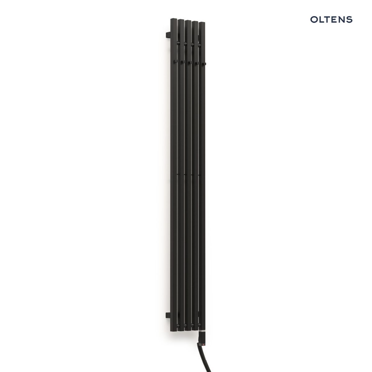 Oltens Stang S (e) grzejnik łazienkowy 180x23 cm czarny mat