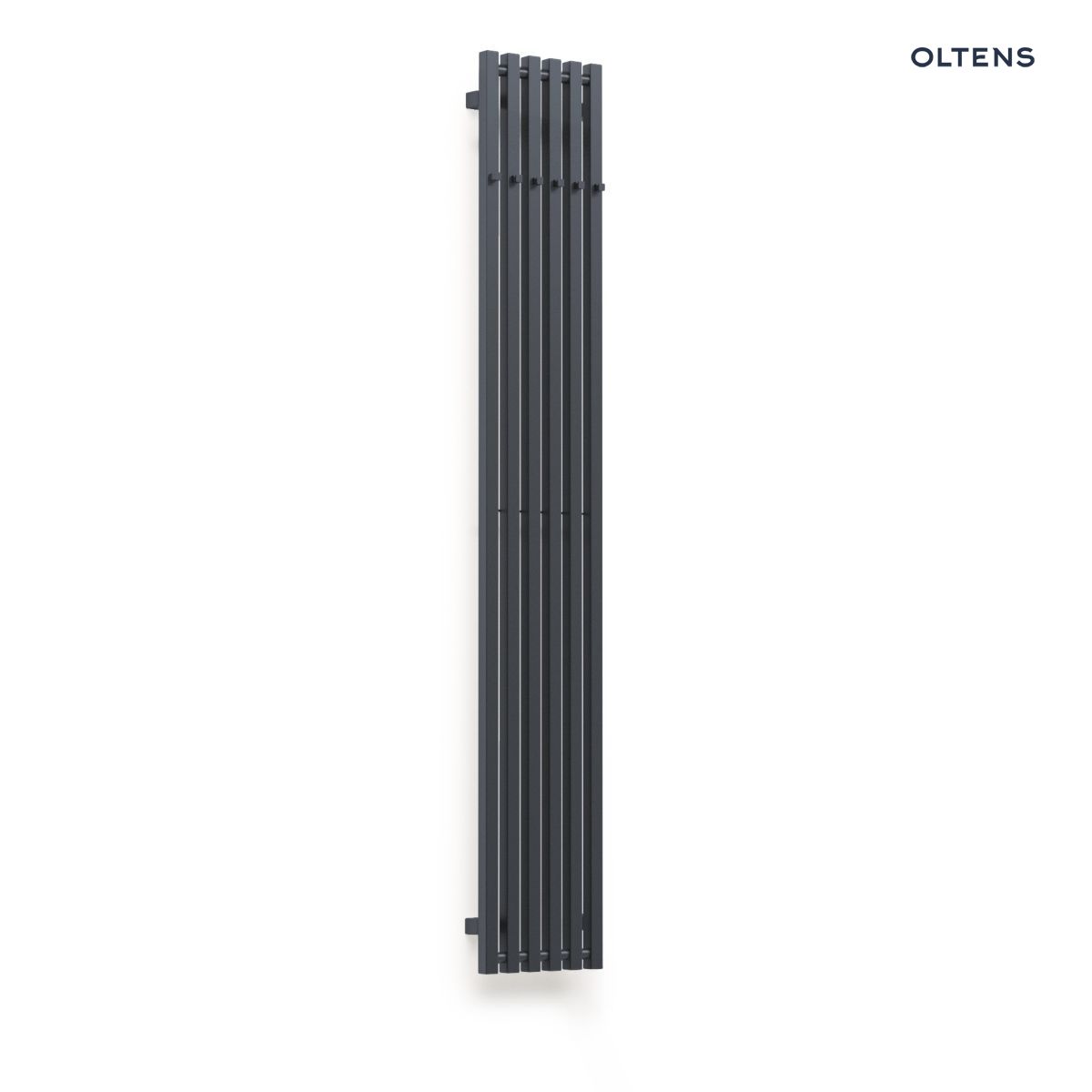 Oltens Stang (S) grzejnik łazienkowy 180x28 cm czarny mat