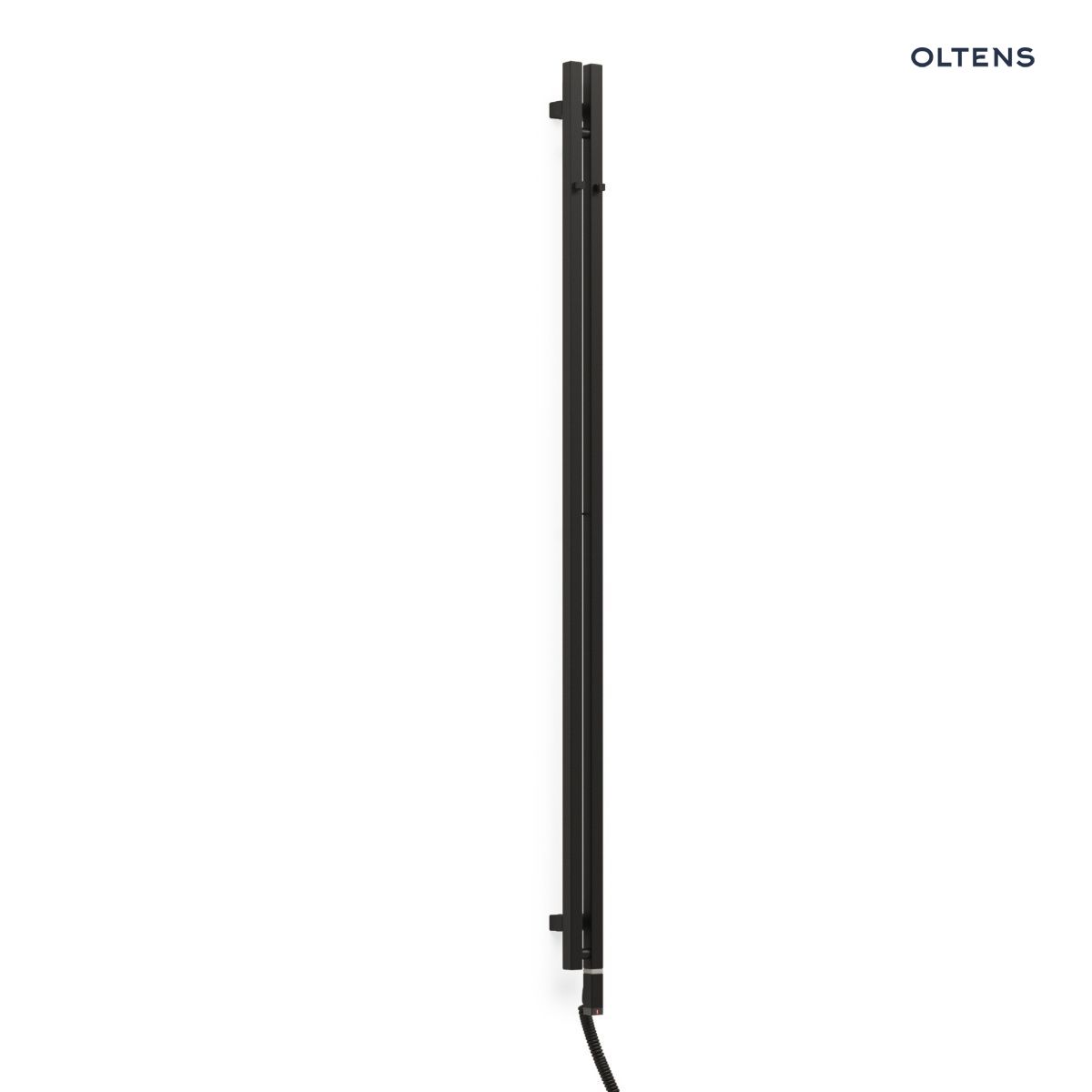 Oltens Stang S (e) grzejnik łazienkowy 180x8 cm czarny mat
